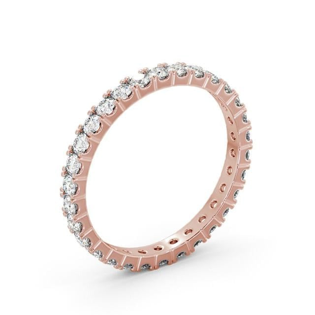 Mira Full Eternity Round Lab Diamond Ring