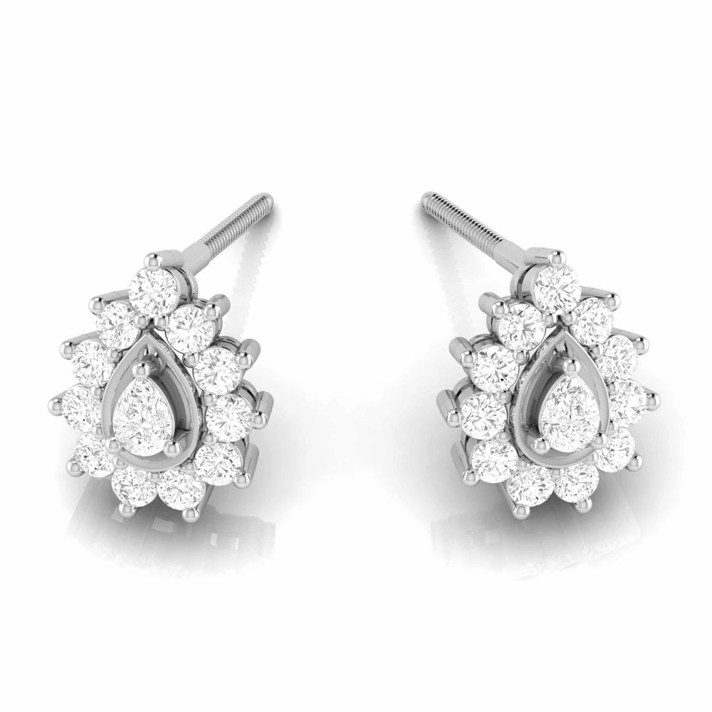 Moissanite Drops Earrings