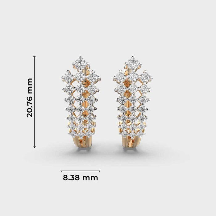 Mystical Lab Diamond Earrings