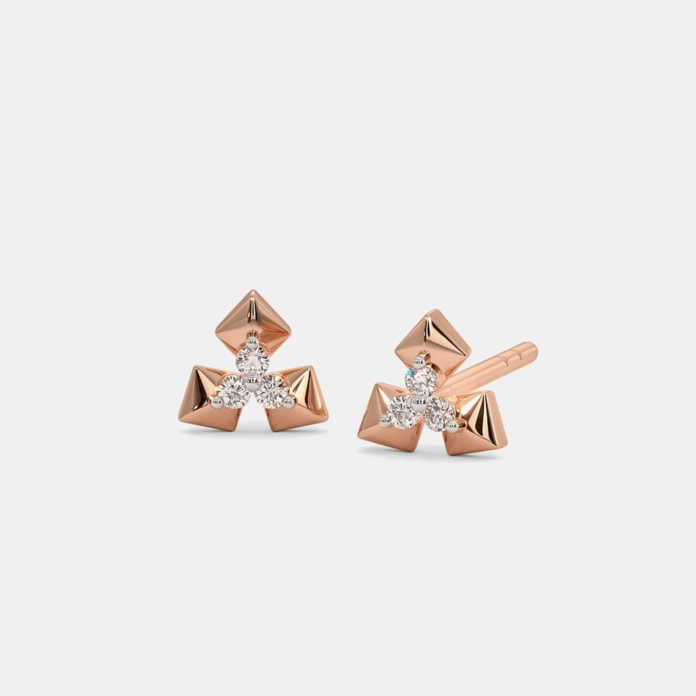 Mystical Moonbeams Stud Lab Diamond Earrings