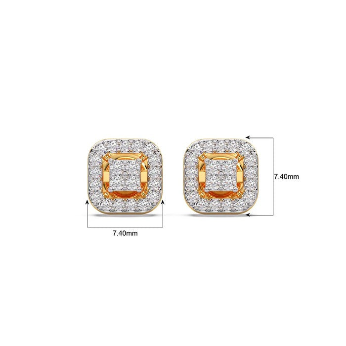 Nahya Moissanite Earrings