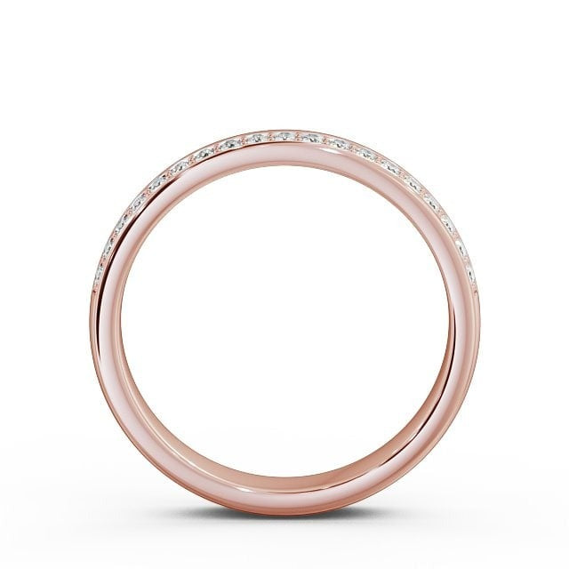 Nina Round Lab Diamond Offset Channel Ring