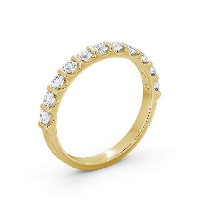 Noa Half Eternity Round Lab Diamond Tension Set Ring