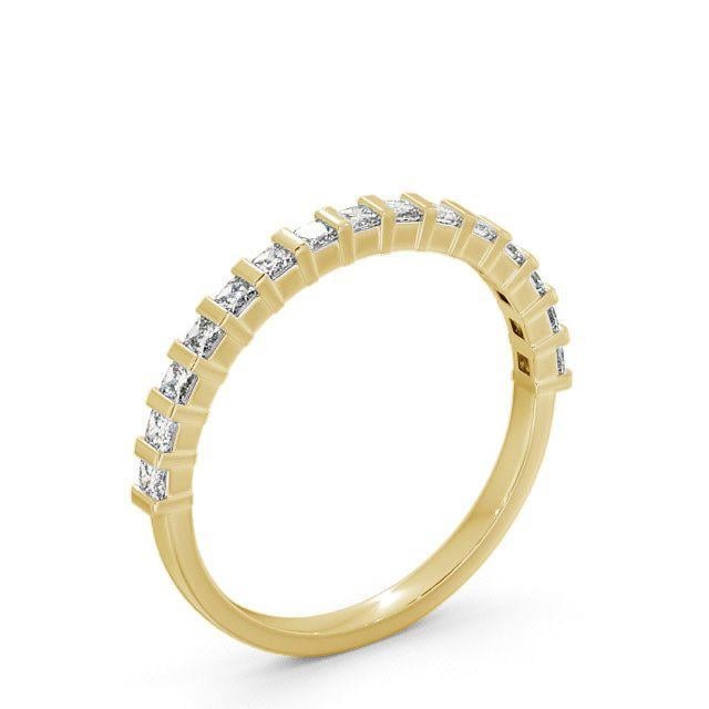 Orla Half Eternity Princess Lab Diamond Tension Set Ring