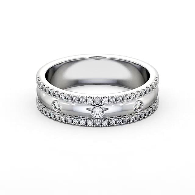 Orla Ladies 0.26ct Round Lab Diamond Wedding Ring