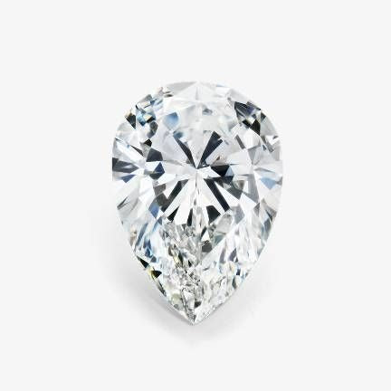 Pear Shaped Moissanite Loose Stone