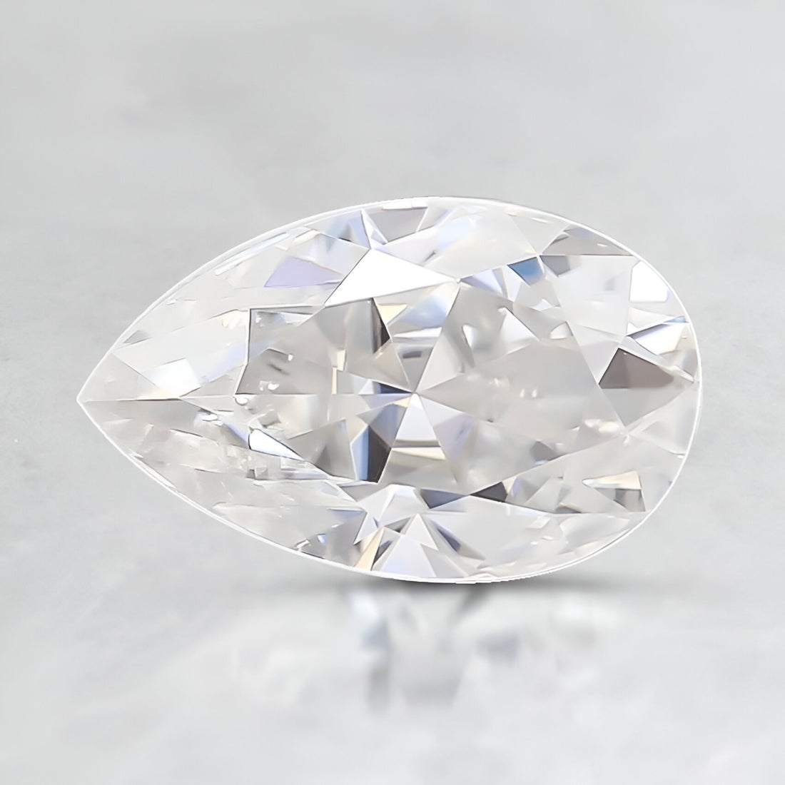 Pear Shaped Moissanite Loose Stone