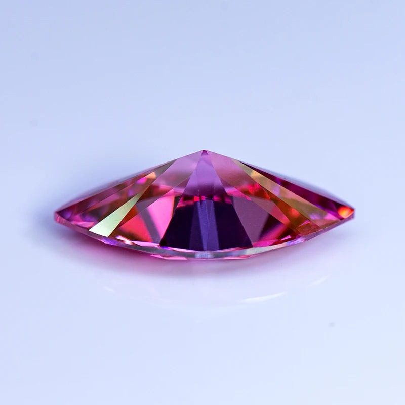 Pink Moissanite Marquise Shape Gemstones
