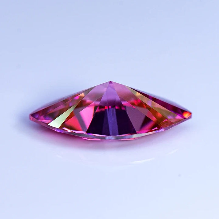 Pink Moissanite Marquise Shape Gemstones