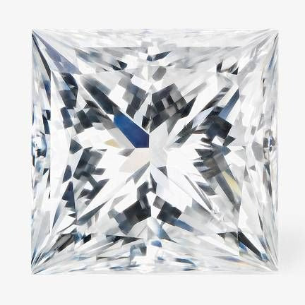 Princess Cut Moissanite Loose Stone