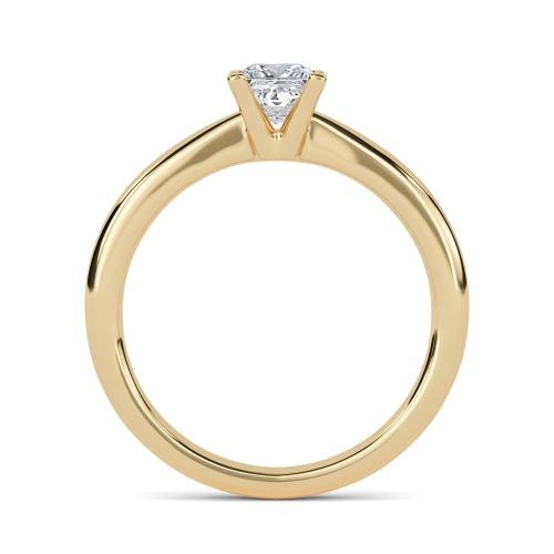 Princess Solitaire Lab Grown Diamond Rings