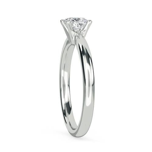 Princess Solitaire Lab Grown Diamond Rings