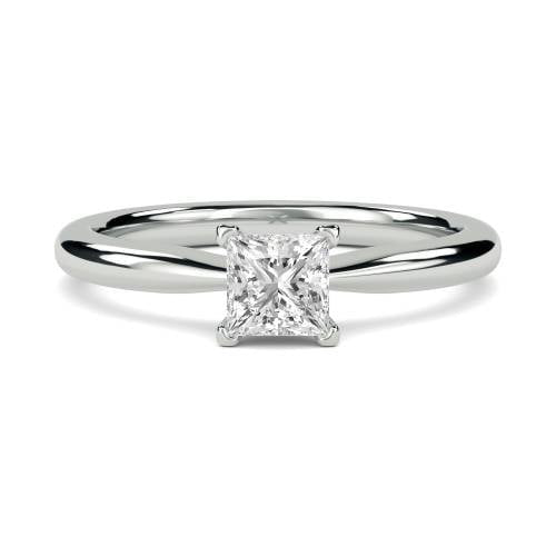 Princess Solitaire Lab Grown Diamond Rings