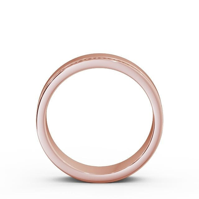 Reina 0.18ct Round Lab Diamond Channel Set Wedding Ring