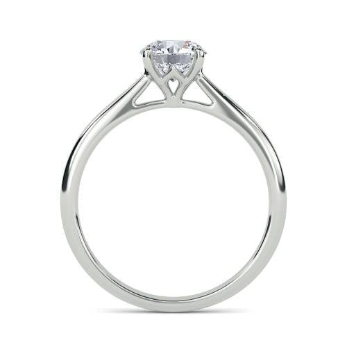 Round Solitaire Lab Grown Diamond Ring