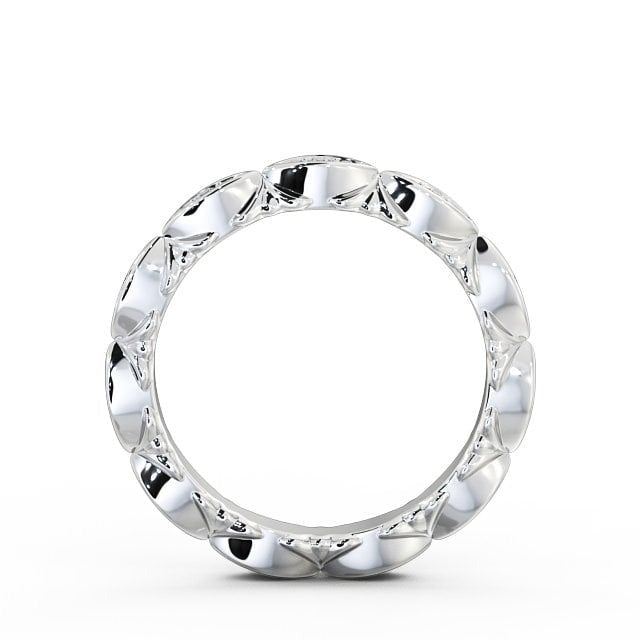 Ruby Half Eternity 0.10ct Round Lab Diamond Ring