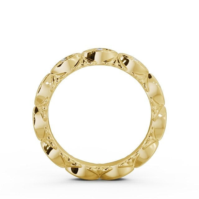 Ruby Half Eternity 0.10ct Round Lab Diamond Ring