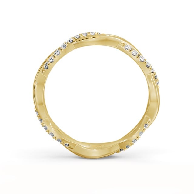 Ruby Full Eternity 0.30ct Infinity Design Lab Diamond Ring