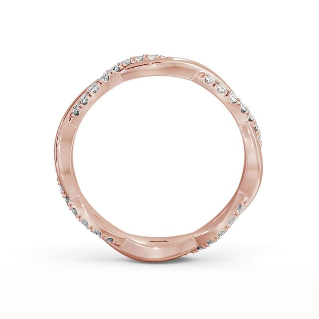 Ruby Full Eternity 0.30ct Infinity Design Lab Diamond Ring