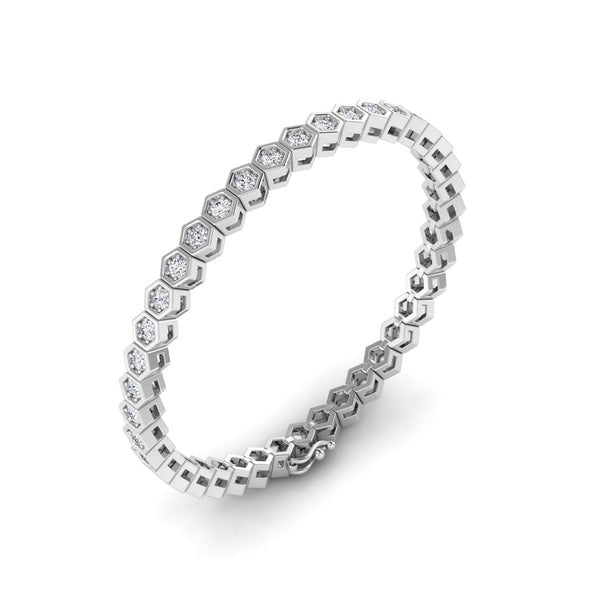 Rustic Reverie Lab Grown Diamond Bracelet