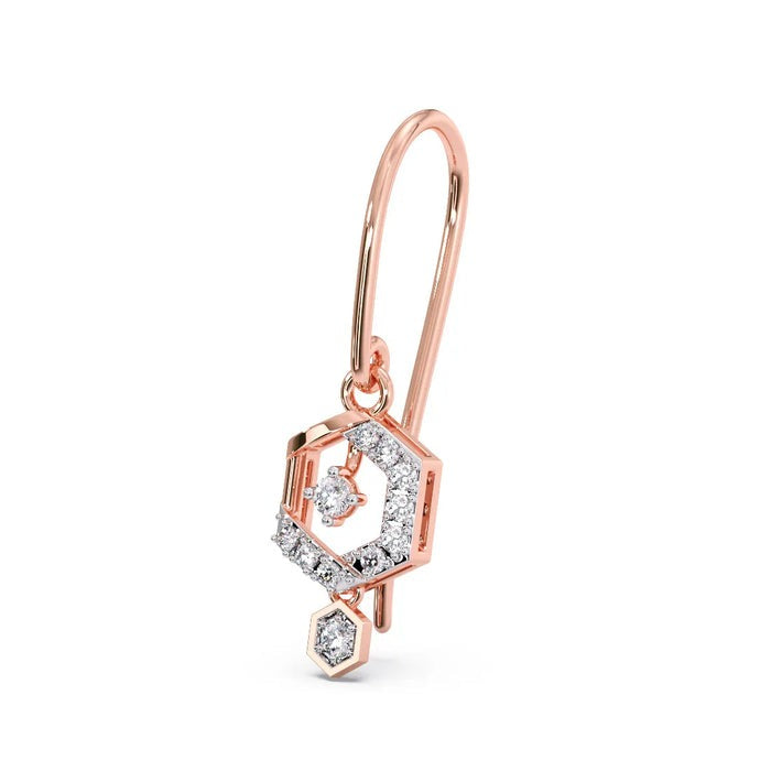 Seisear Dangle Lab Diamond Earrings