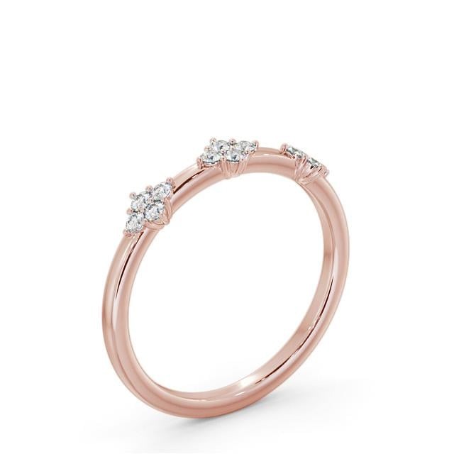 Sofie Round Lab Diamond 0.18ct Cluster Wedding Ring