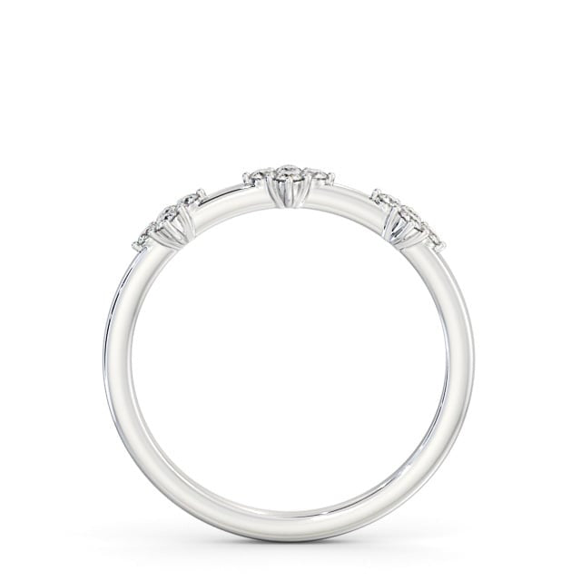 Sofie Round Lab Diamond 0.18ct Cluster Wedding Ring