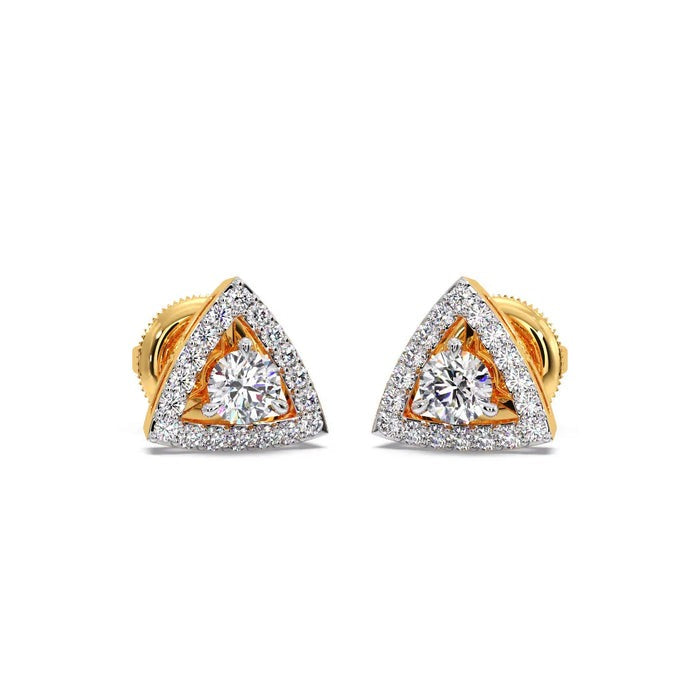 Somia Solitaire Moissanite Earrings