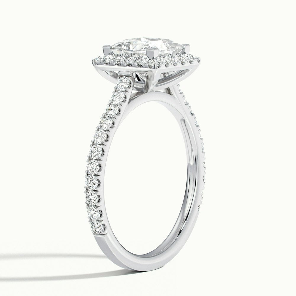 Spark Princess Classic Oberon Moissanite Engagement Ring