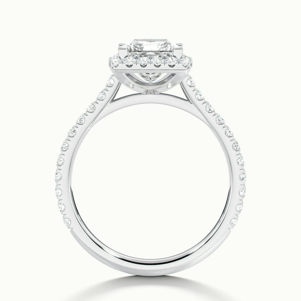 Spark Princess Classic Oberon Moissanite Engagement Ring