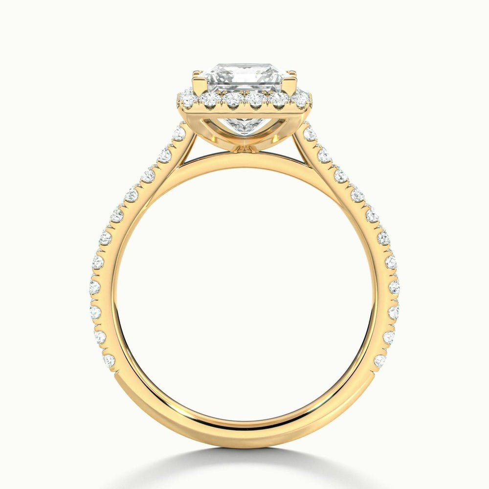 Spark Princess Classic Oberon Moissanite Engagement Ring