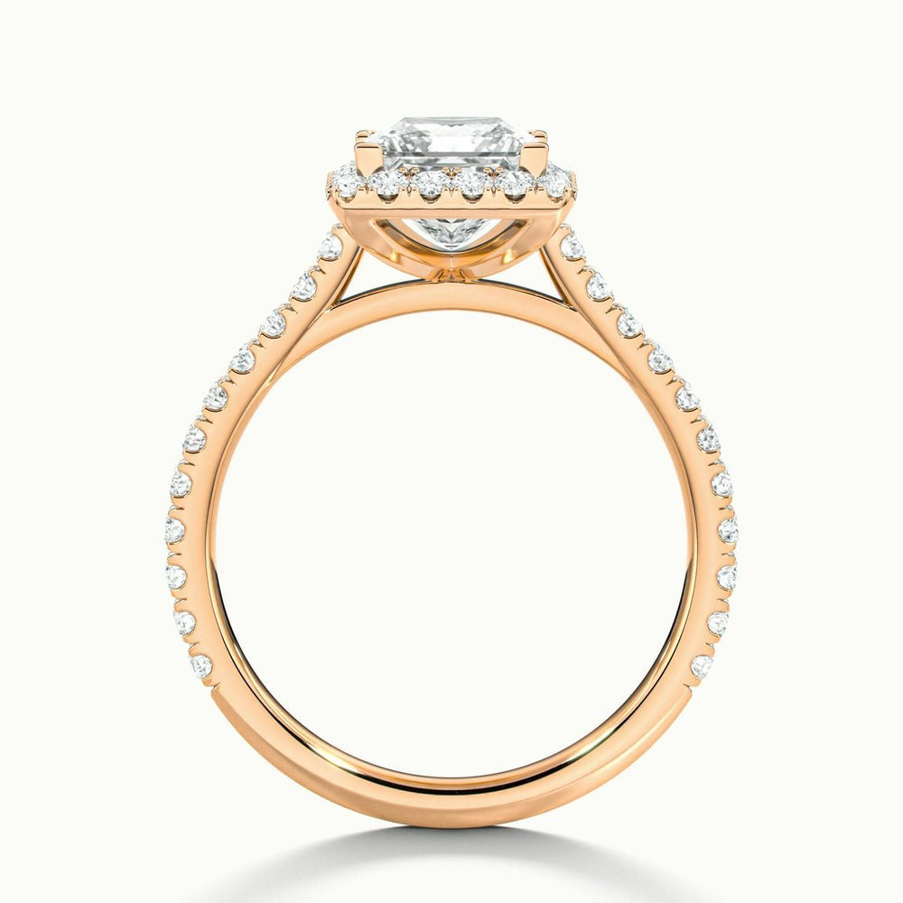 Spark Princess Classic Oberon Moissanite Engagement Ring