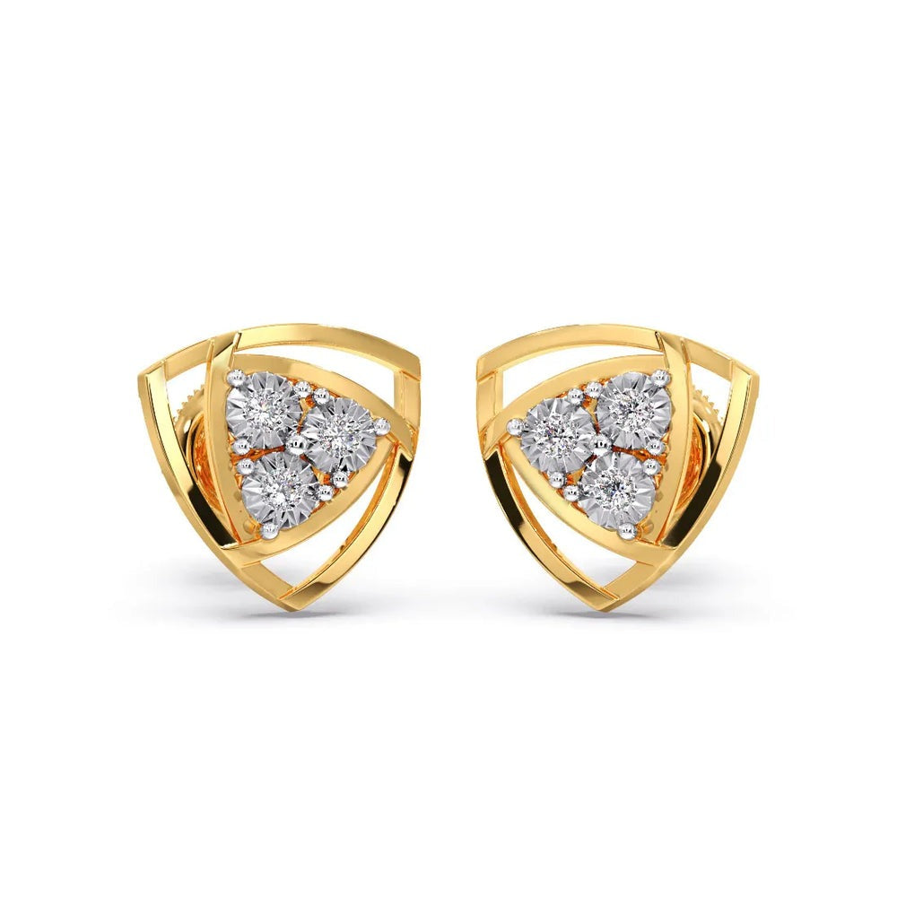 Sparkling Miracle Plate Lab Diamond Earrings