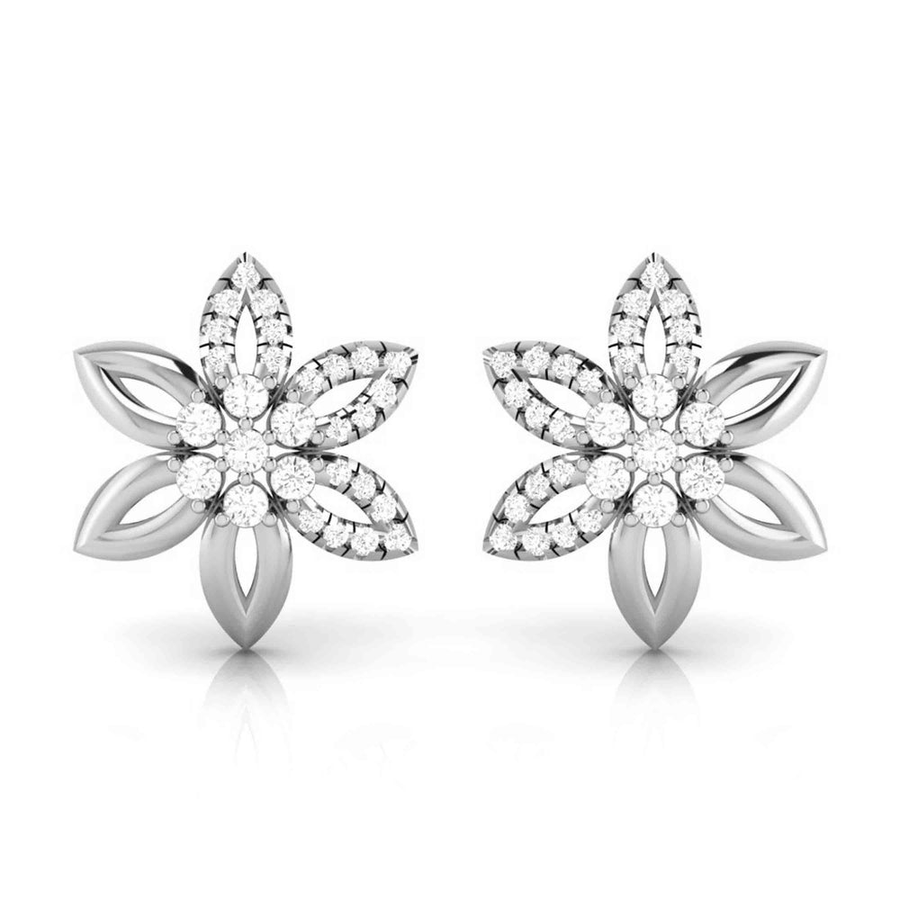 The Blossom Bisect Lab Diamond Earrings