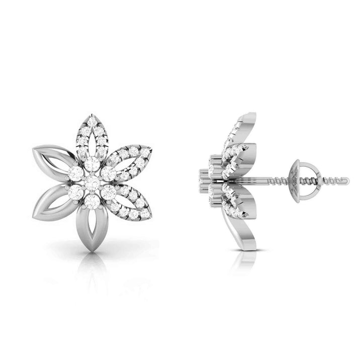 The Blossom Bisect Lab Diamond Earrings