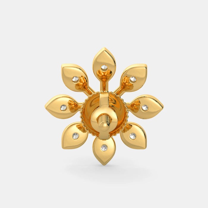 The Life in Bloom Lab Diamond Earrings