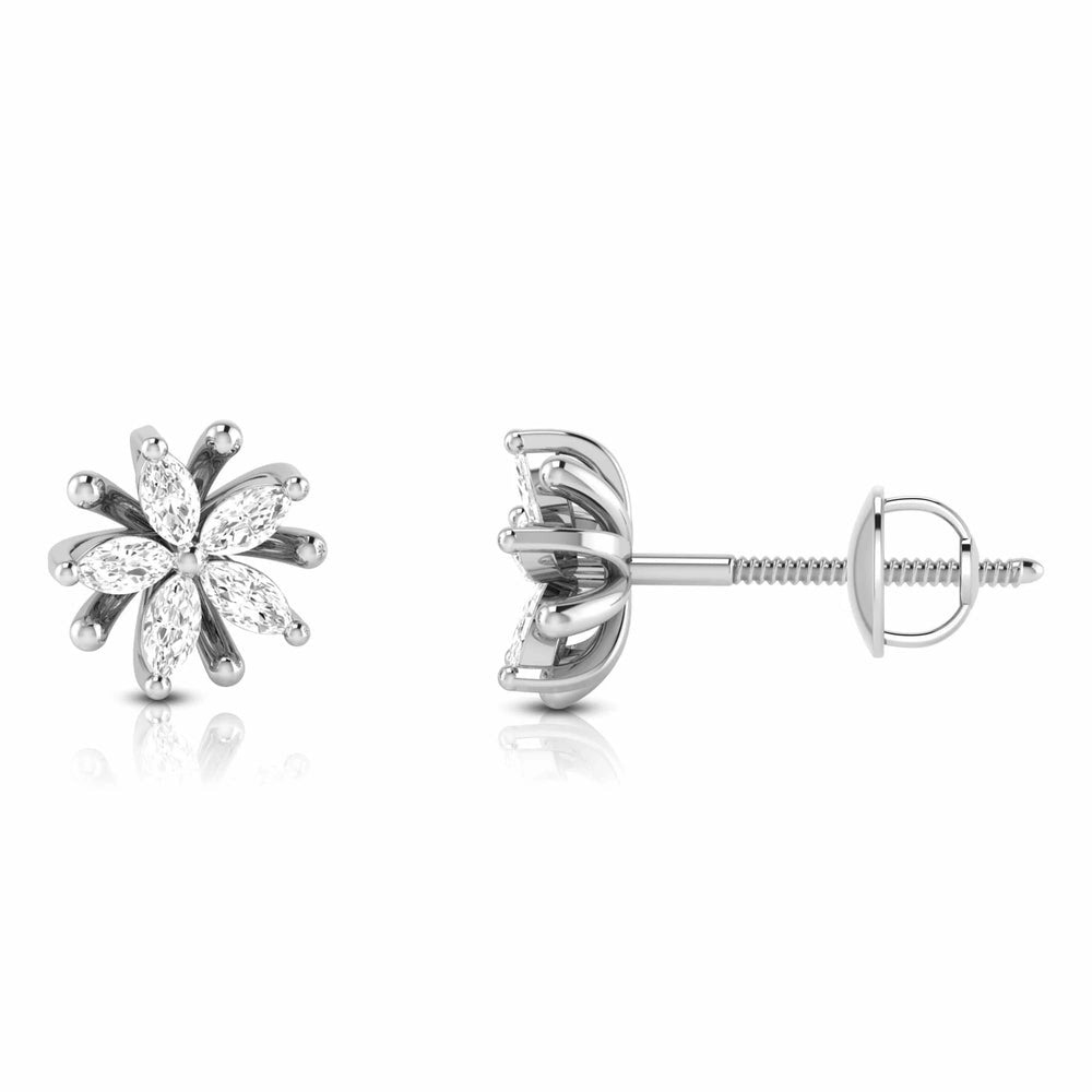 The Mallow Lab Diamond Earrings