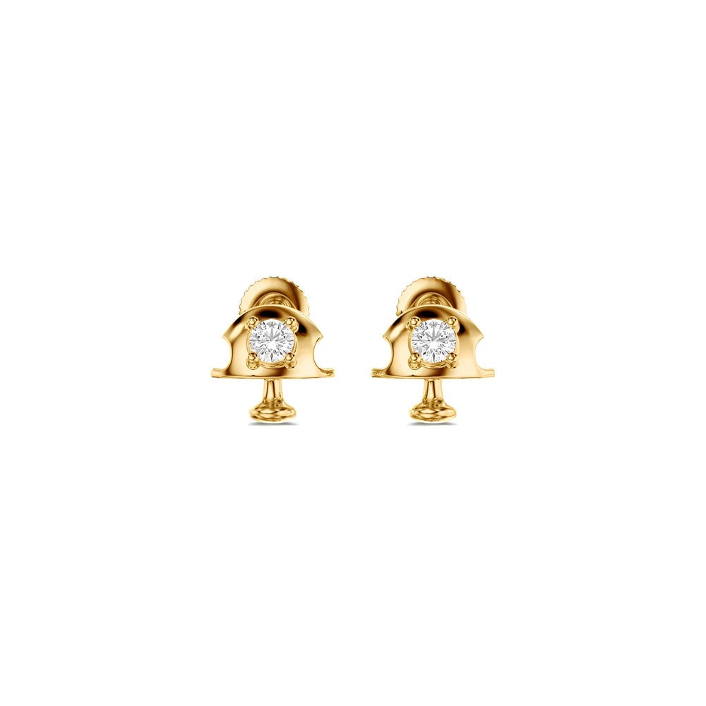 Timeless Tassels Lab Diamond Stud Earrings