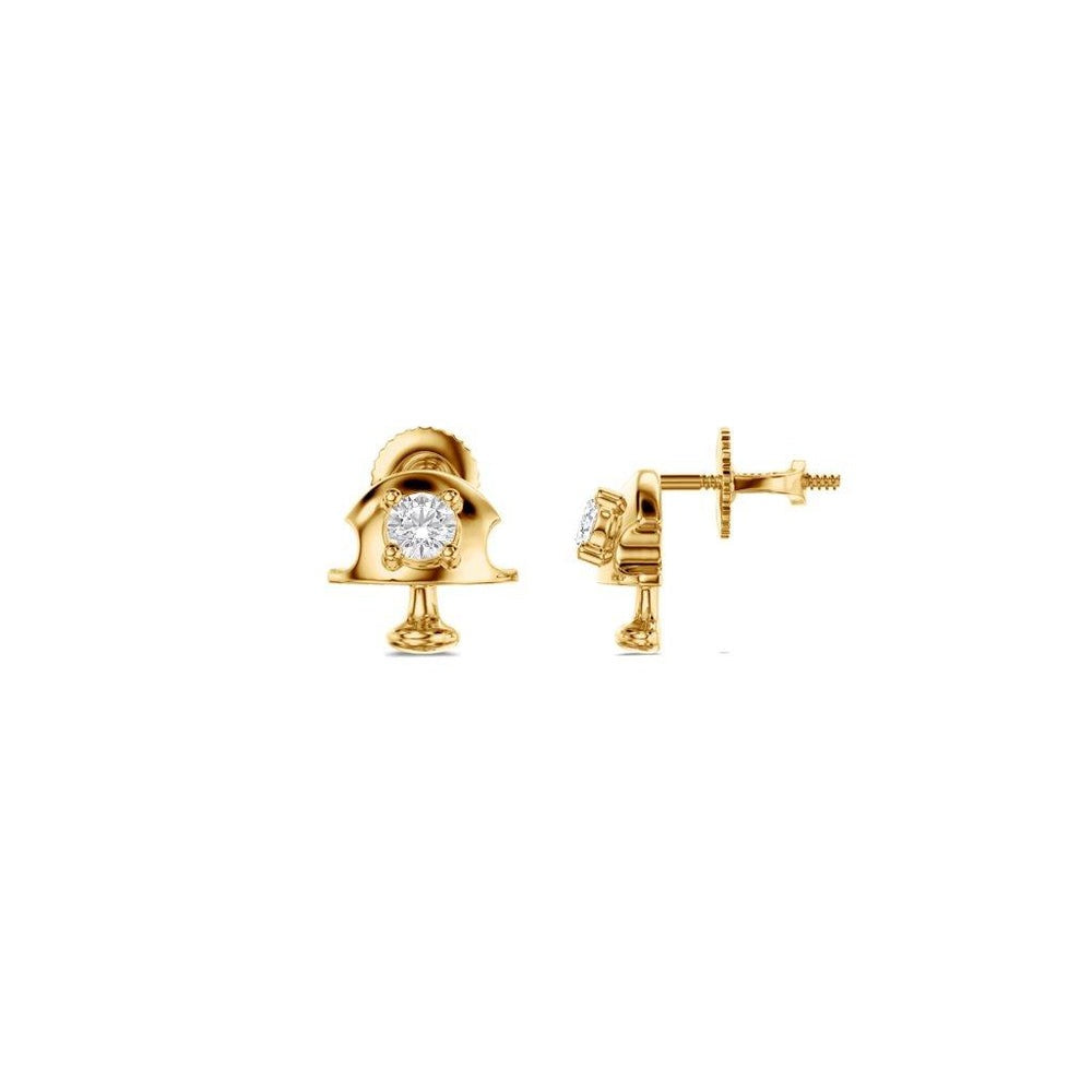 Timeless Tassels Lab Diamond Stud Earrings