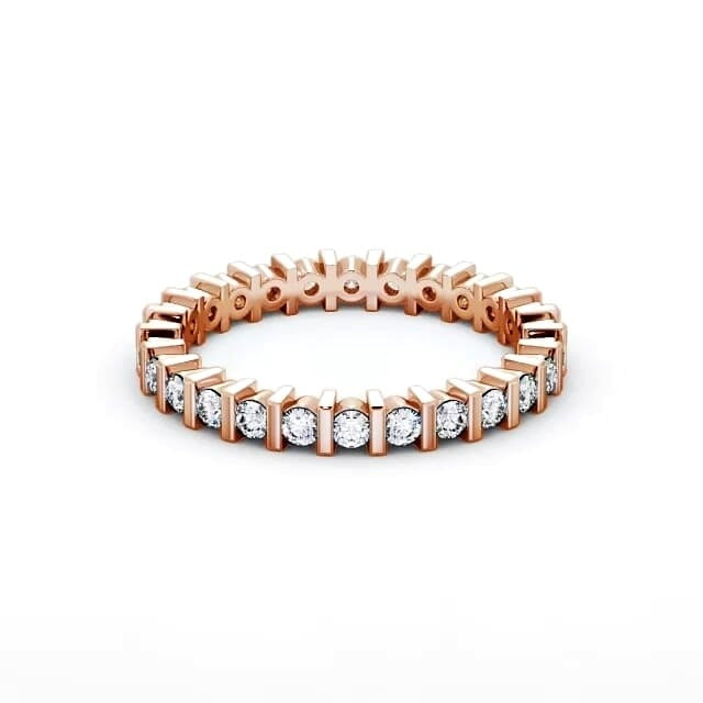 Vera Full Eternity Round Lab Diamond Tension Set Ring