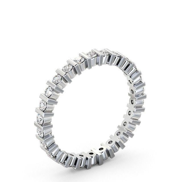 Vera Full Eternity Round Lab Diamond Tension Set Ring