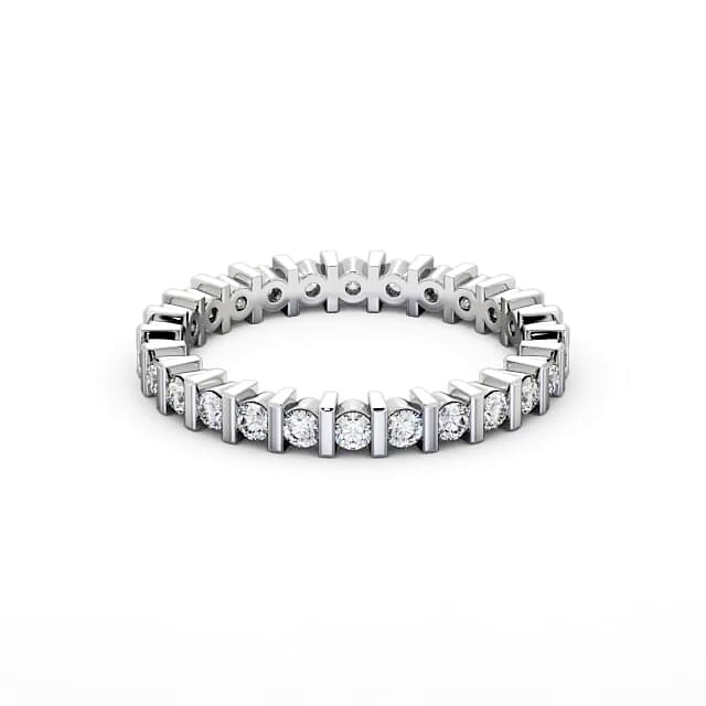 Vera Full Eternity Round Lab Diamond Tension Set Ring