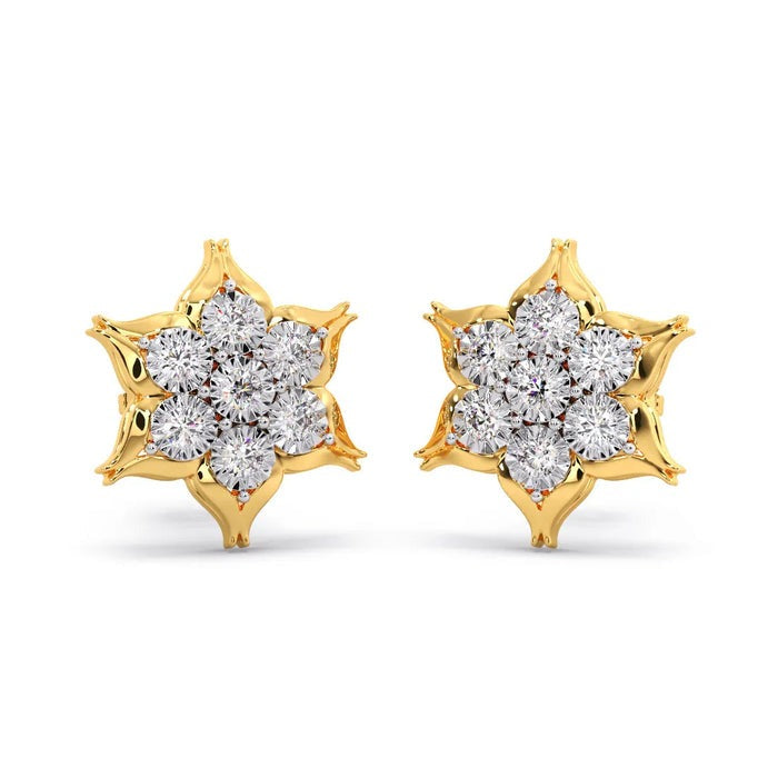 Vignettes Miracle Plate Lab Diamond Earrings