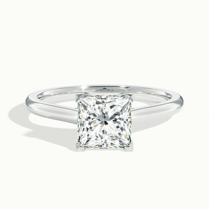 Vixen Princess Temple Moissanite Engagement Ring