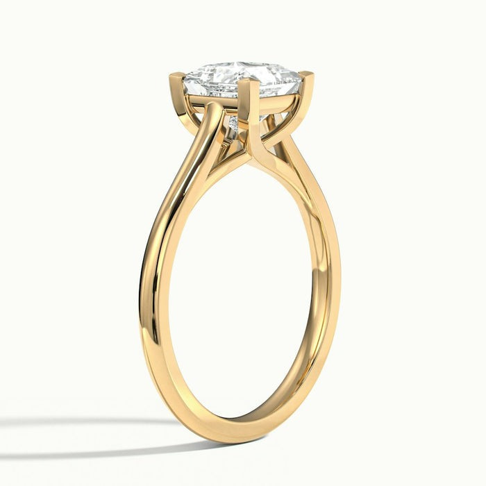 Vixen Princess Temple Moissanite Engagement Ring