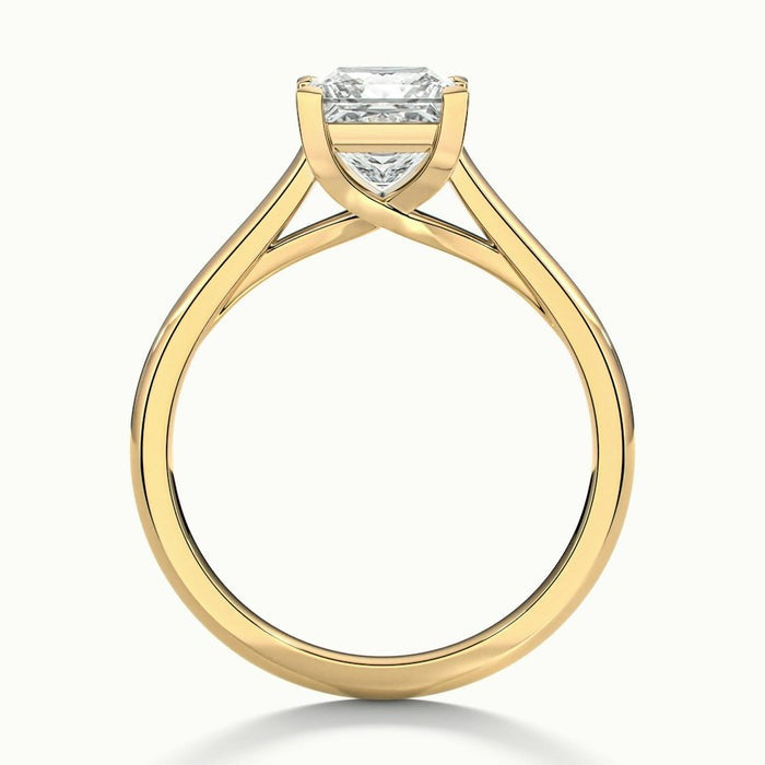Vixen Princess Temple Moissanite Engagement Ring