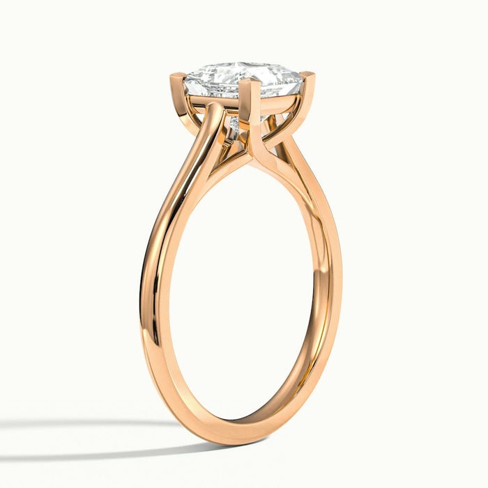 Vixen Princess Temple Moissanite Engagement Ring
