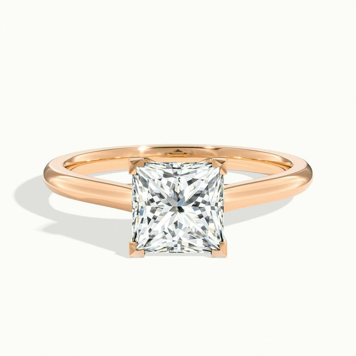 Vixen Princess Temple Moissanite Engagement Ring