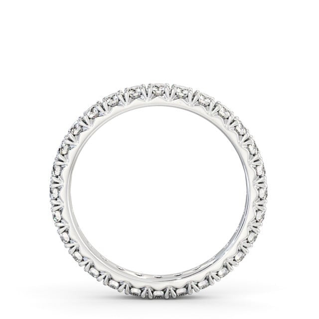 Yara Full Eternity Round Lab Diamond Fish Tail Setting Ring