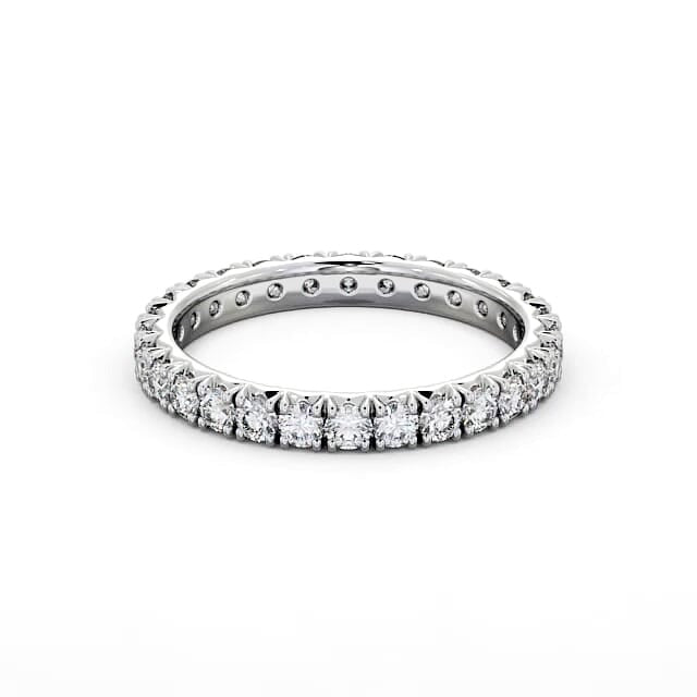 Yara Full Eternity Round Lab Diamond Fish Tail Setting Ring
